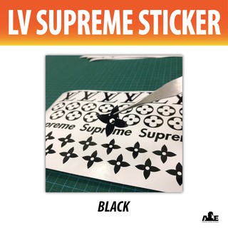 Supreme Playboy Louis Vuitton Box Logo Stickers