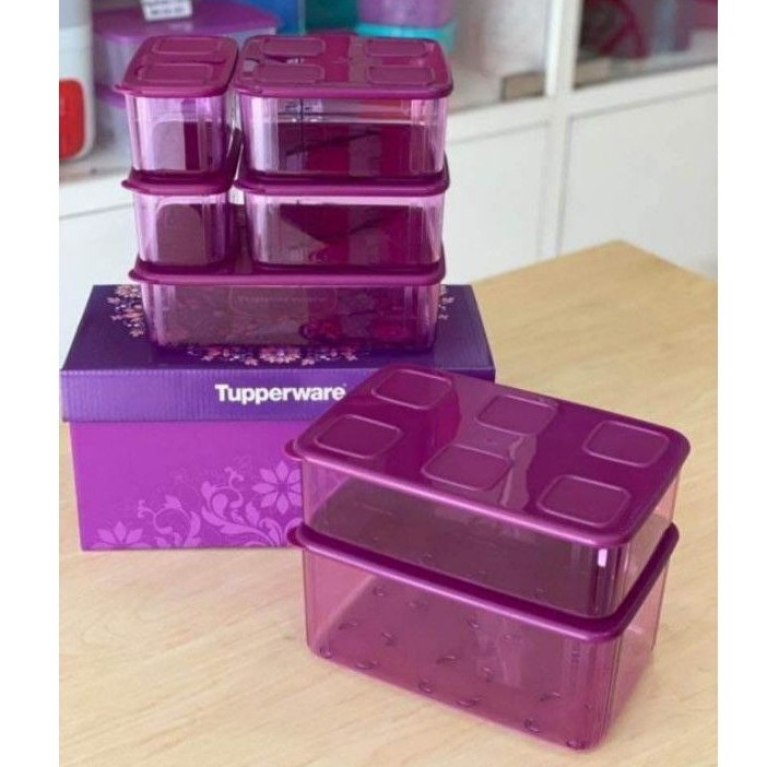Original Tupperware fresh n clear set 5pcs or 7pcs/ Food storage/ Food ...