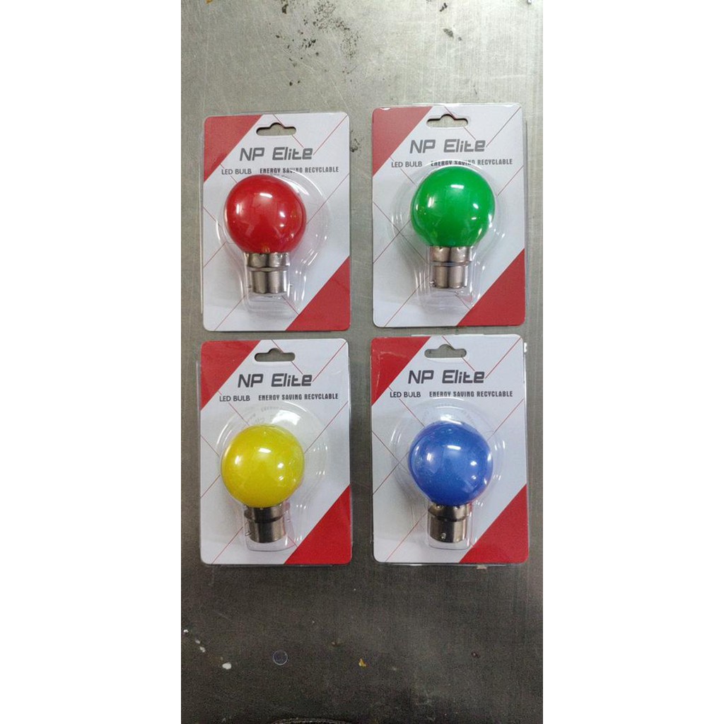 NP LITE LED COLOUR BULD (B22) | Shopee Malaysia