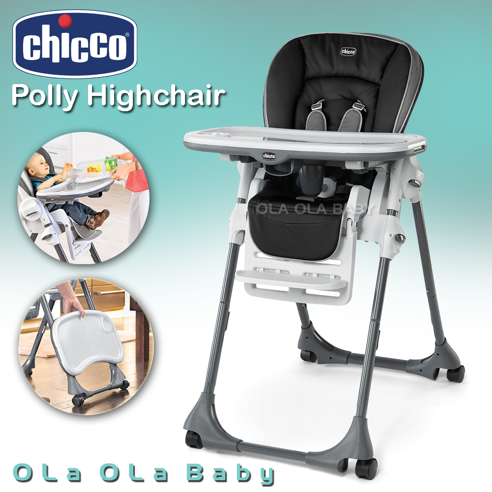 Chicco Polly Single Pad Highchair Shopee Malaysia