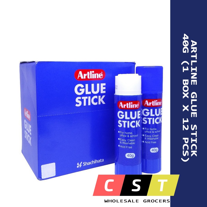 Artline Glue Stick 40g (12pcs / Box) | Shopee Malaysia