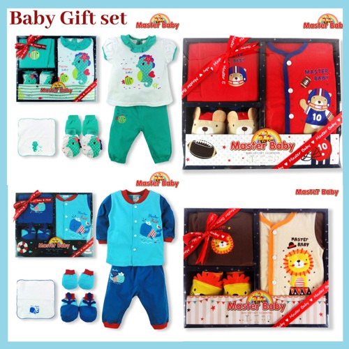 MASTER BABY Newborn BABY wear Gift Set hadiah set baju baby 100