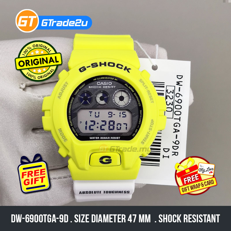G shock dw6900tga hotsell