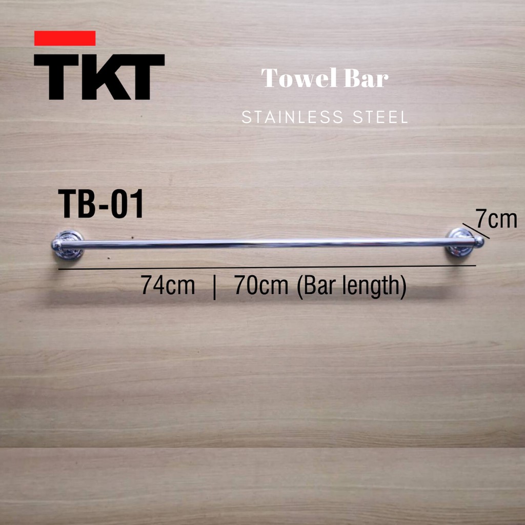 [READY STOCK] TKT Stainless Steel Tower Bar Modern Bath Room Sanitary ...