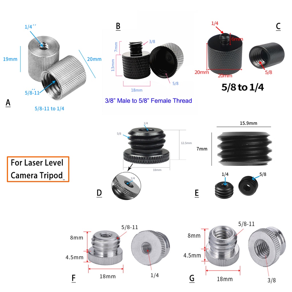 Tech 'n' Tools | Lever Pump Thread Adaptors 2pc | Dublin, Ireland
