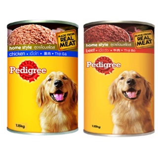 PEDIGREE Canned Dog Wet Food Adult Chicken/Beef (1.15kg) | Shopee Malaysia