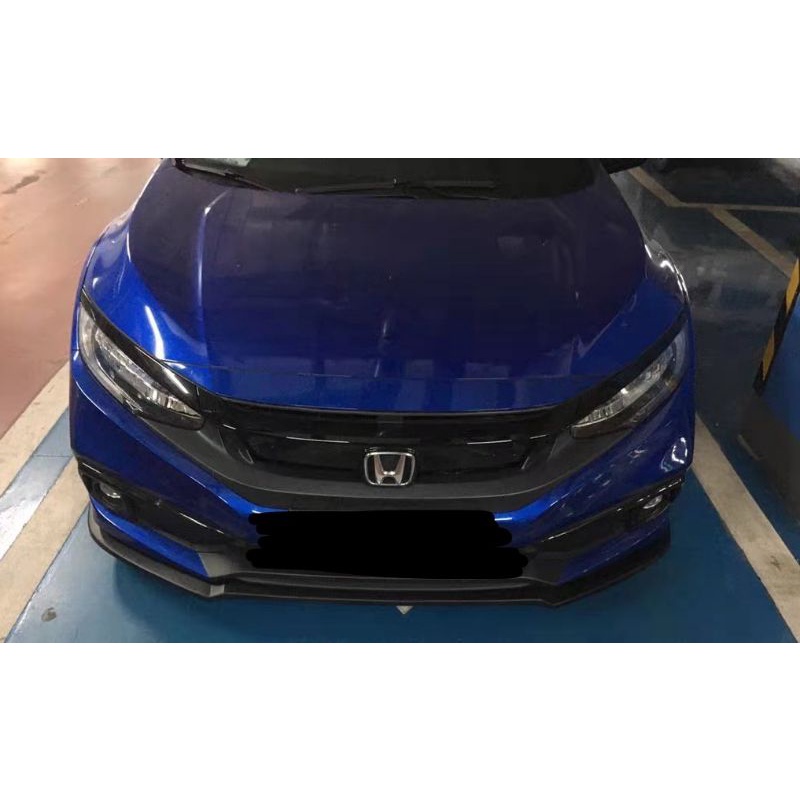 Honda Civic Fc PP Front Lips Front Diffuser Thailand Design 2019-2021 ...