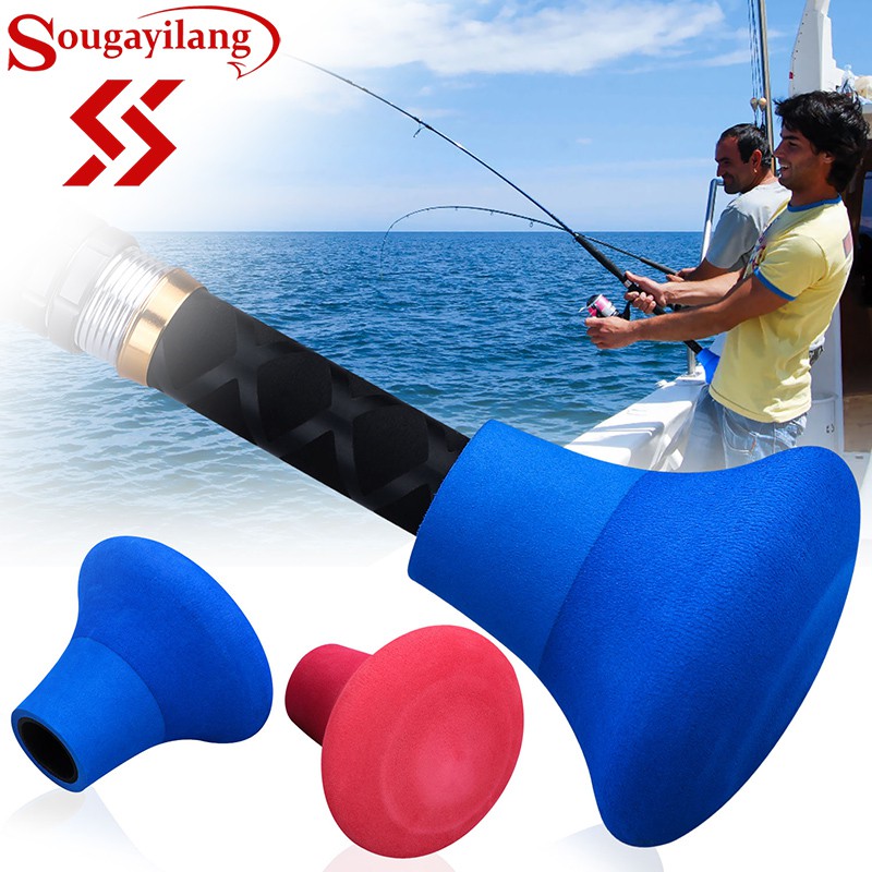 Sougayilang EVA Sponge Lightweight Waist Support Sea Fishing Tackle Pole  Stand Fishing Rod Holder Outdoor