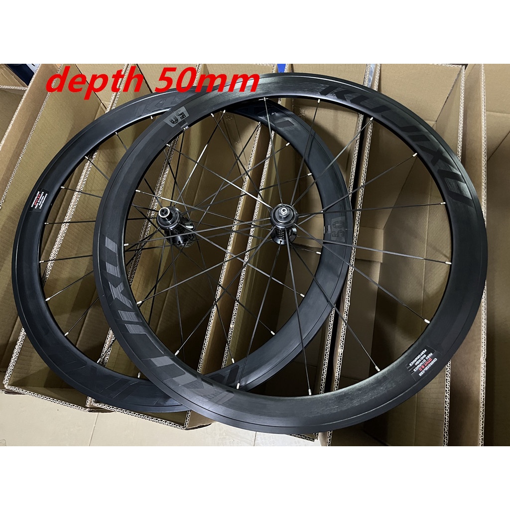 RUJIXU Bicycle wheel 700C High30/40/50mm Aluminium alloy Road Bike ...