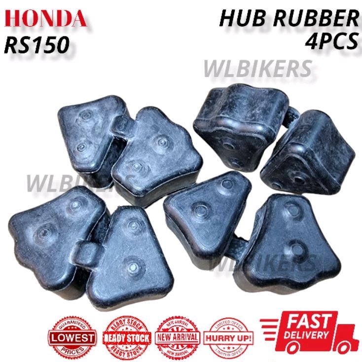 Honda Rs150 Rs Rs150r Rear Hub Rubber Getah Hub Srpocket Hot Item Shopee Malaysia 9594