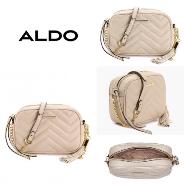 ORIGINAL ALDO Chevron Wave Tassel Bag Shopee Malaysia