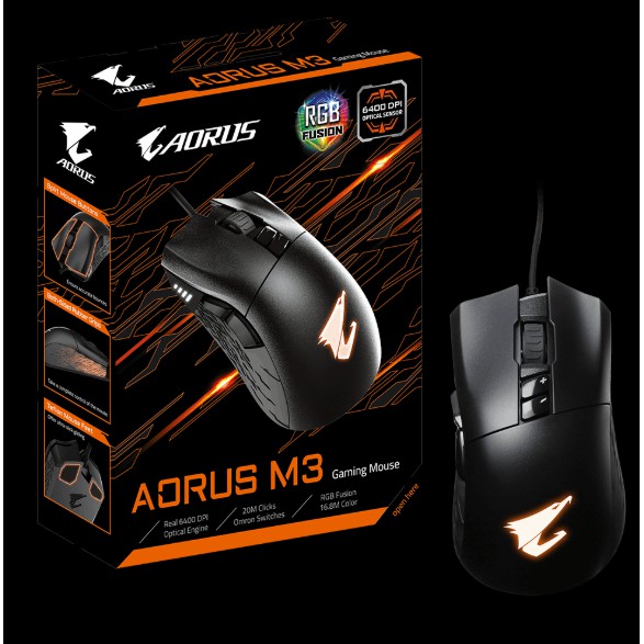 GIGABYTE AORUS M3 RGB Gaming Mouse FLASH DEAL Shopee Malaysia