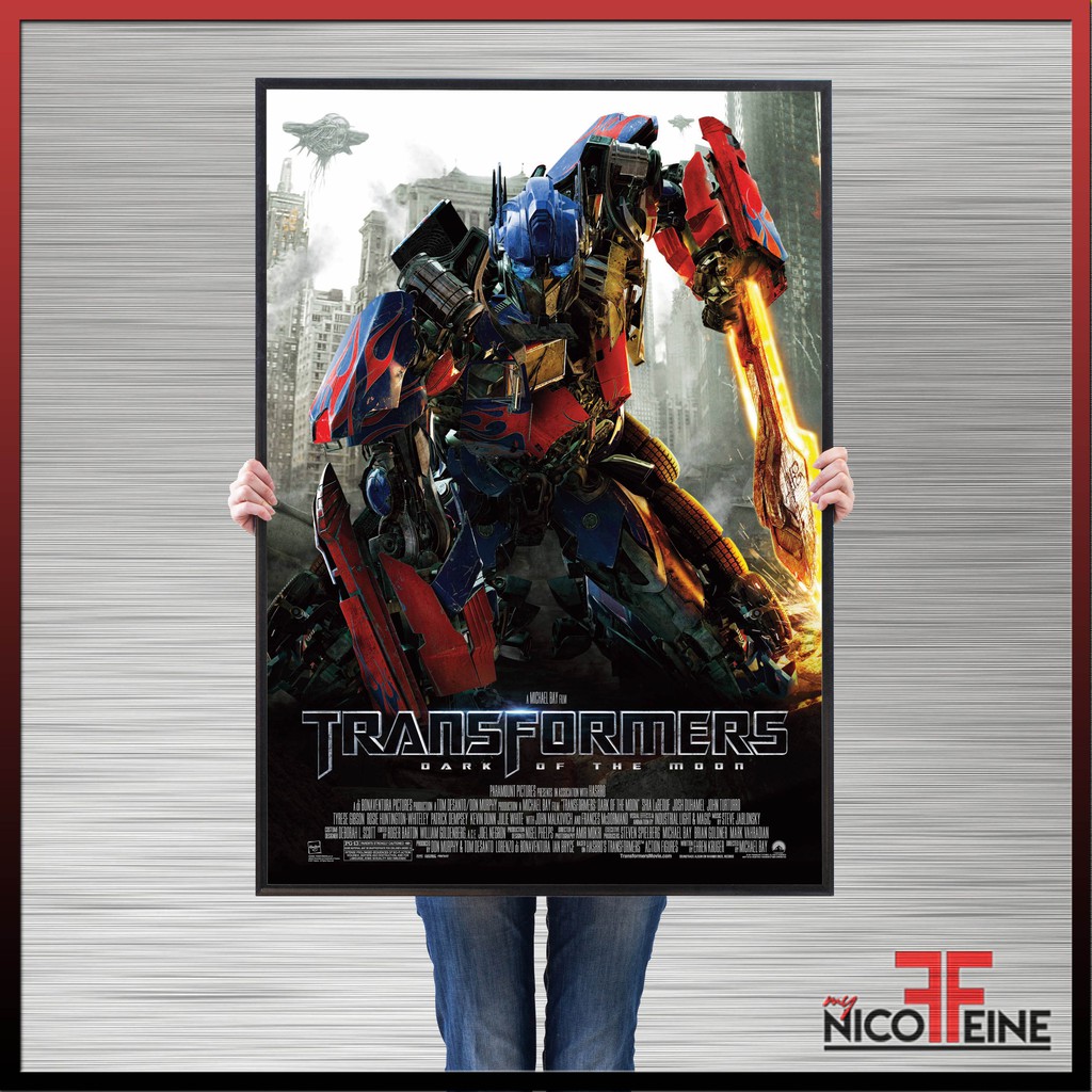 NEW Transformers Dark of the Moon Movie Large Poster Print / Wall Art
