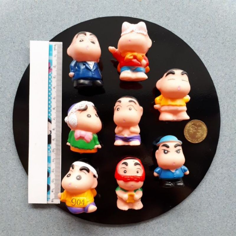 Sinchan cartoon topper cake decoration toy / 蜡笔小新 蛋糕装饰 / hiasan kek 1pc ...