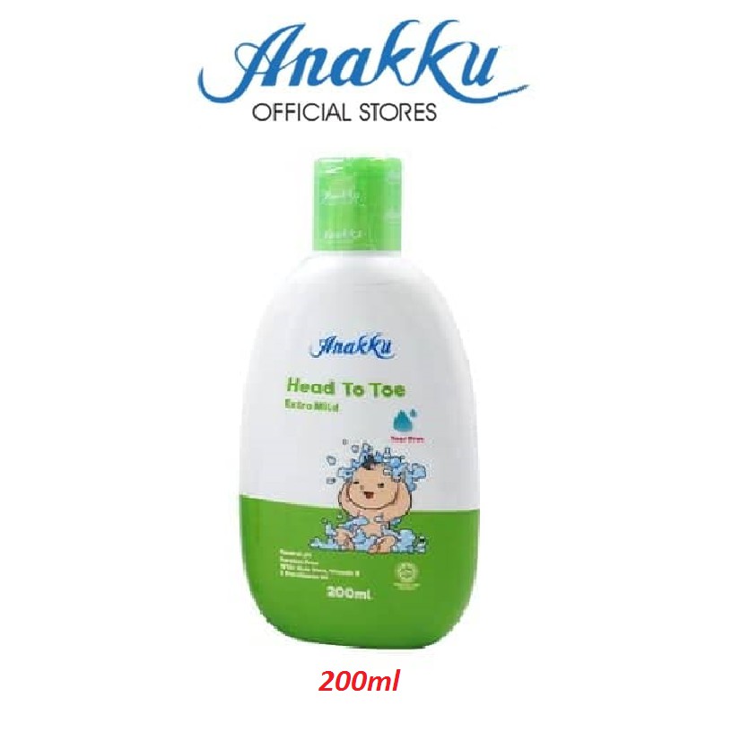 Anakku Baby Extra Mild Head To Toe 200ml / 750ml | Shopee Malaysia