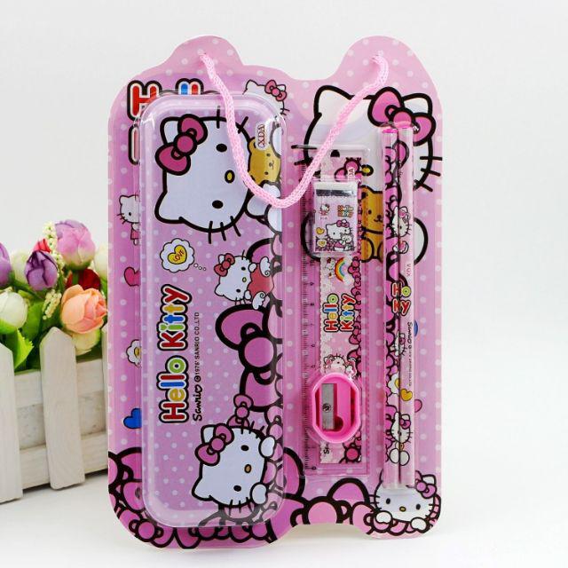 6 in1 Stationery Set Birthday Gift Goodies Bag Pencil Box Party Bag