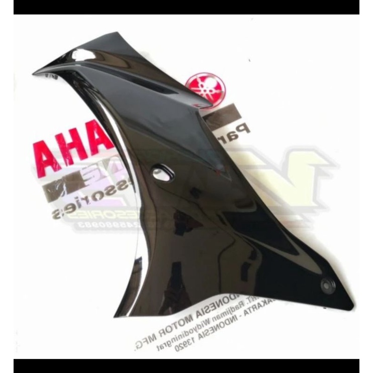 HITAM Panel 1st Left Wing FAIRING R15M R15 V4 GLOSSY Black PART ORI ...