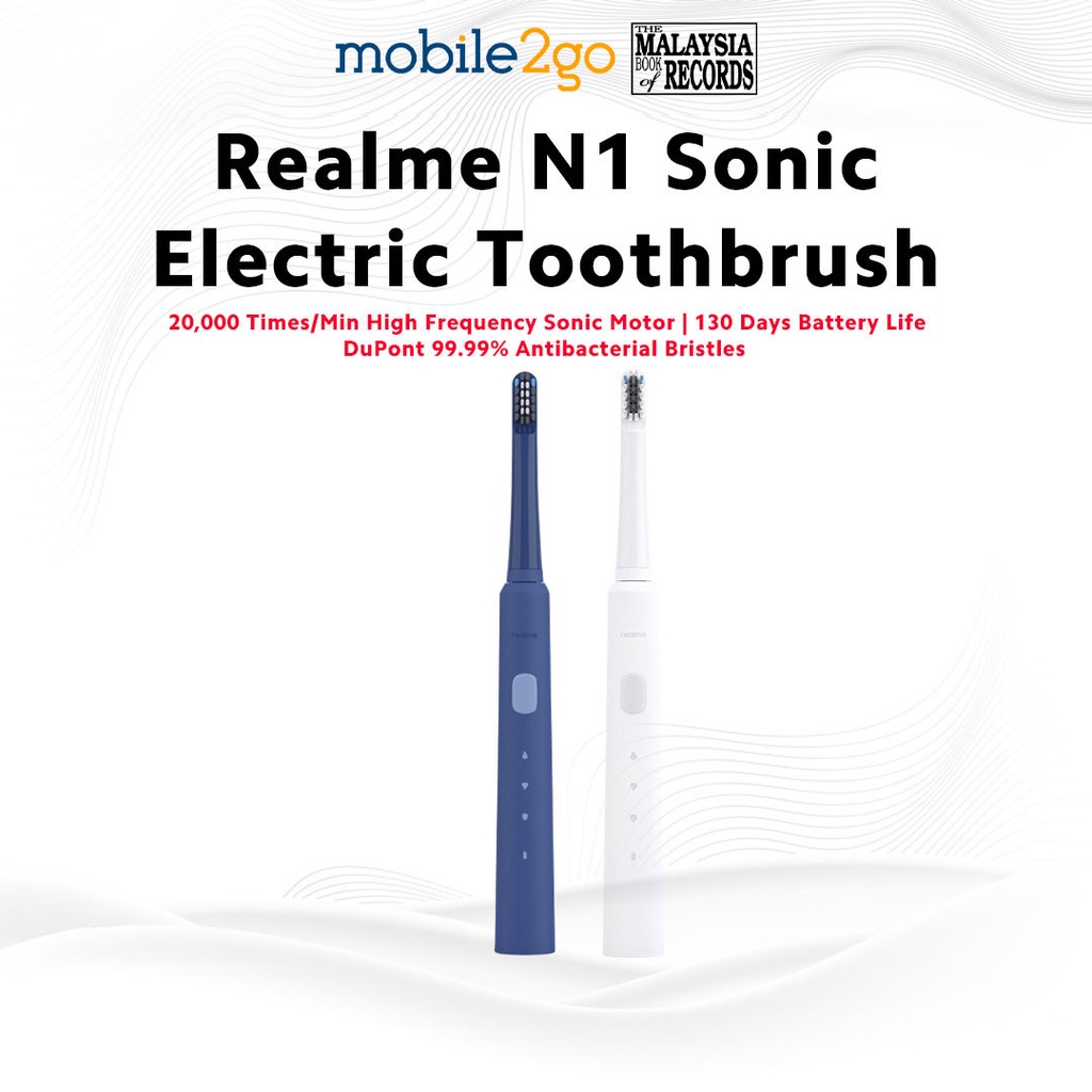 Realme N1 Sonic Electric Toothbrush with [1 Year Warranty] Shopee Malaysia