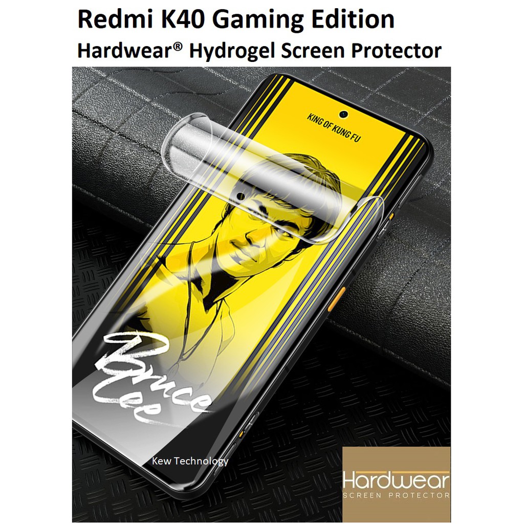 Poco F3 GT Redmi K40 Gaming Edition Hardwear Hydrogel Screen Protector Shopee Malaysia