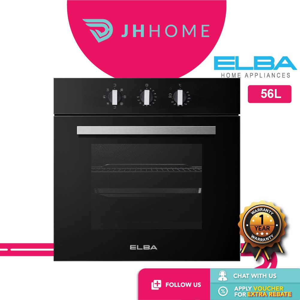 Elba BuiltIn Oven Volto EBOK5670(BK) With 7 Functions/Elba EboF5660