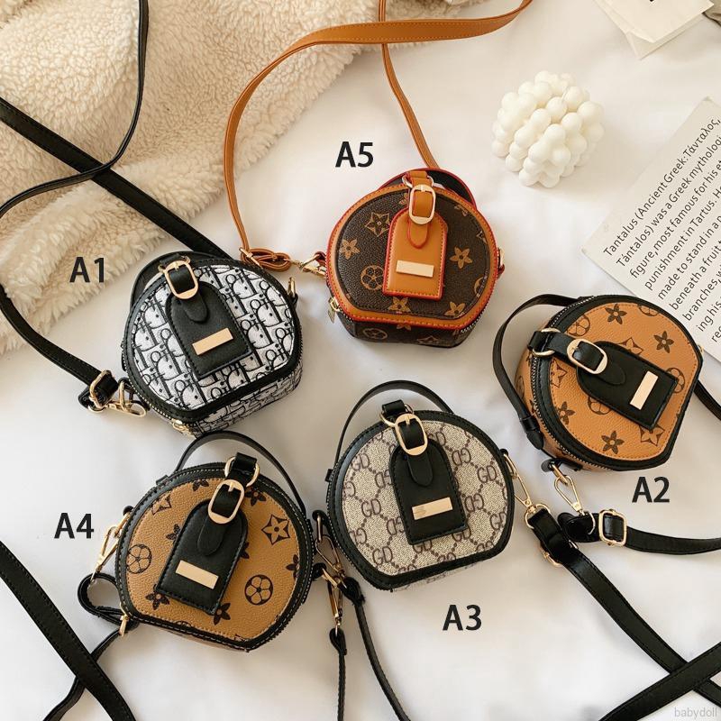 Baby Girls Bag Kids Girl Korean PU Leather Sling Bags Cross Bag Fashion Bags For Girl Shopee