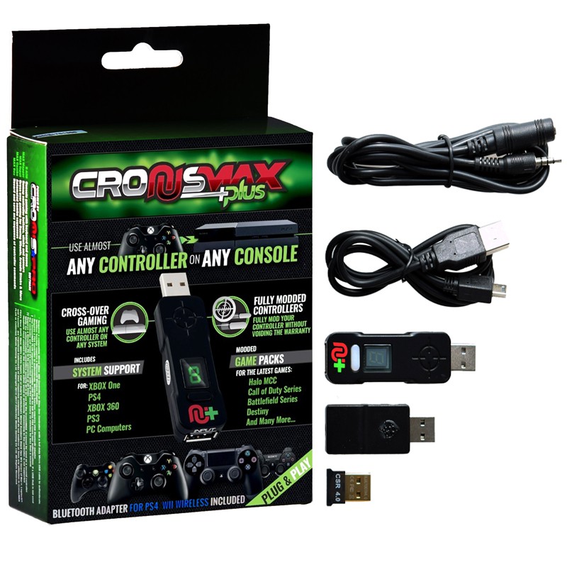 Cronusmax Plus Cross Cover Gaming Adapter for PS4/PS3/Xbox One/Xbox 360 ...