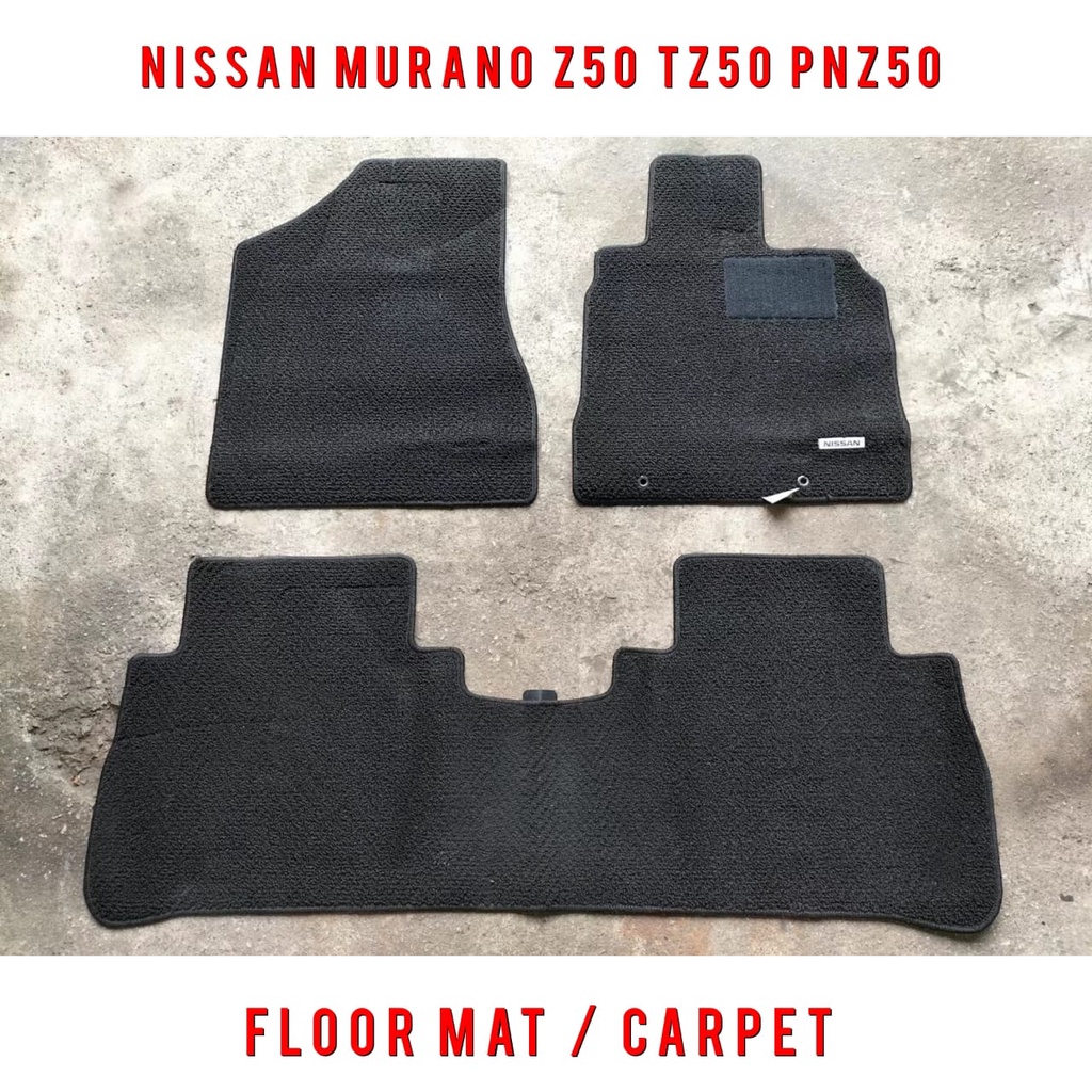 Nissan Murano Z50 TZ50 PNZ50 Carpet / Karpet Lantai / Floor Mat Shopee Malaysia