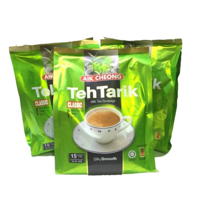 4 Packs Aik Cheong 3 in 1 Teh Tarik | Shopee Malaysia