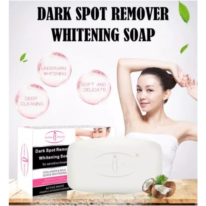 【Ready Stock】Aichun Beauty Dark Spot Remover Whitening Soap For