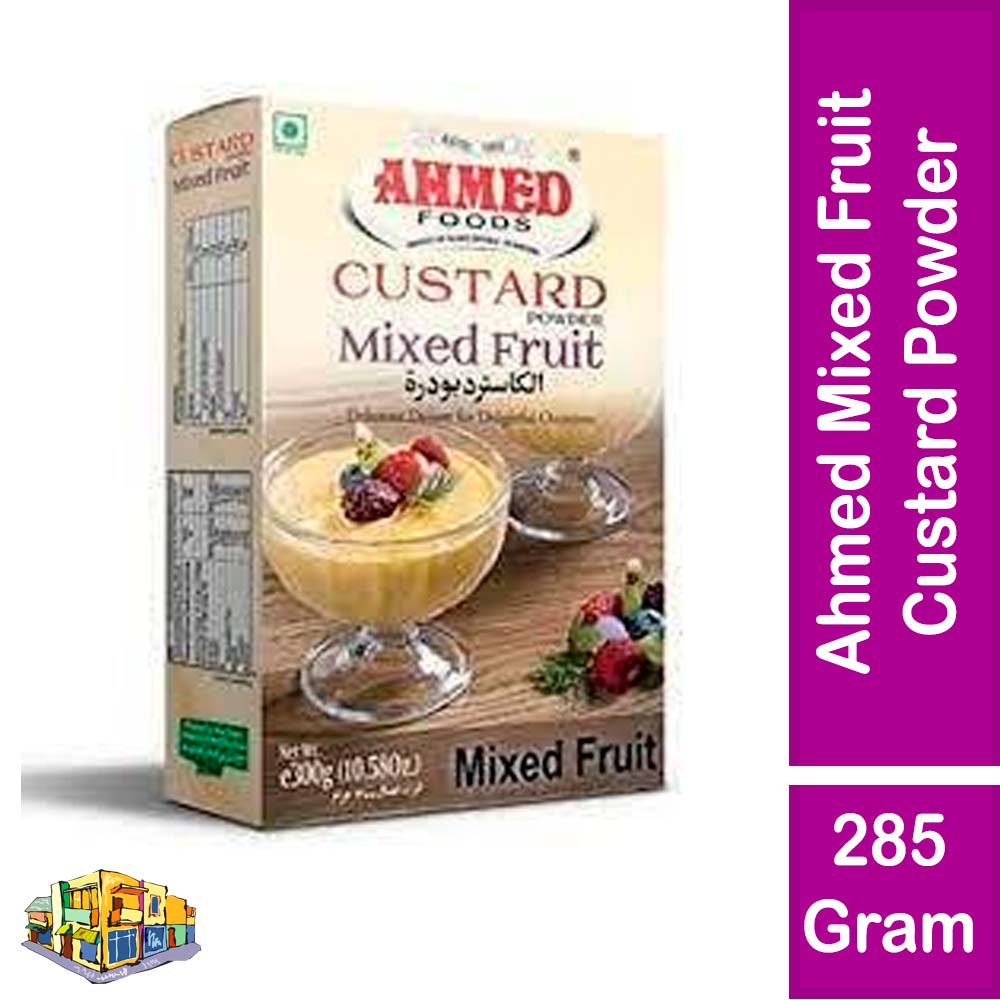 Ahmed Mixed Fruit Custard Powder 285 Gram Pack Shopee Malaysia