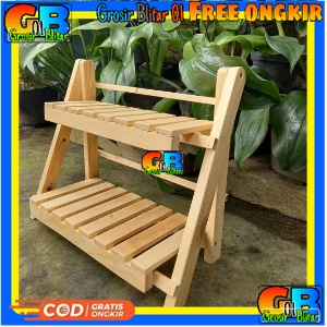 Multipurpose Mini Wooden Stacking Rack | Multifunctional Assembled ...