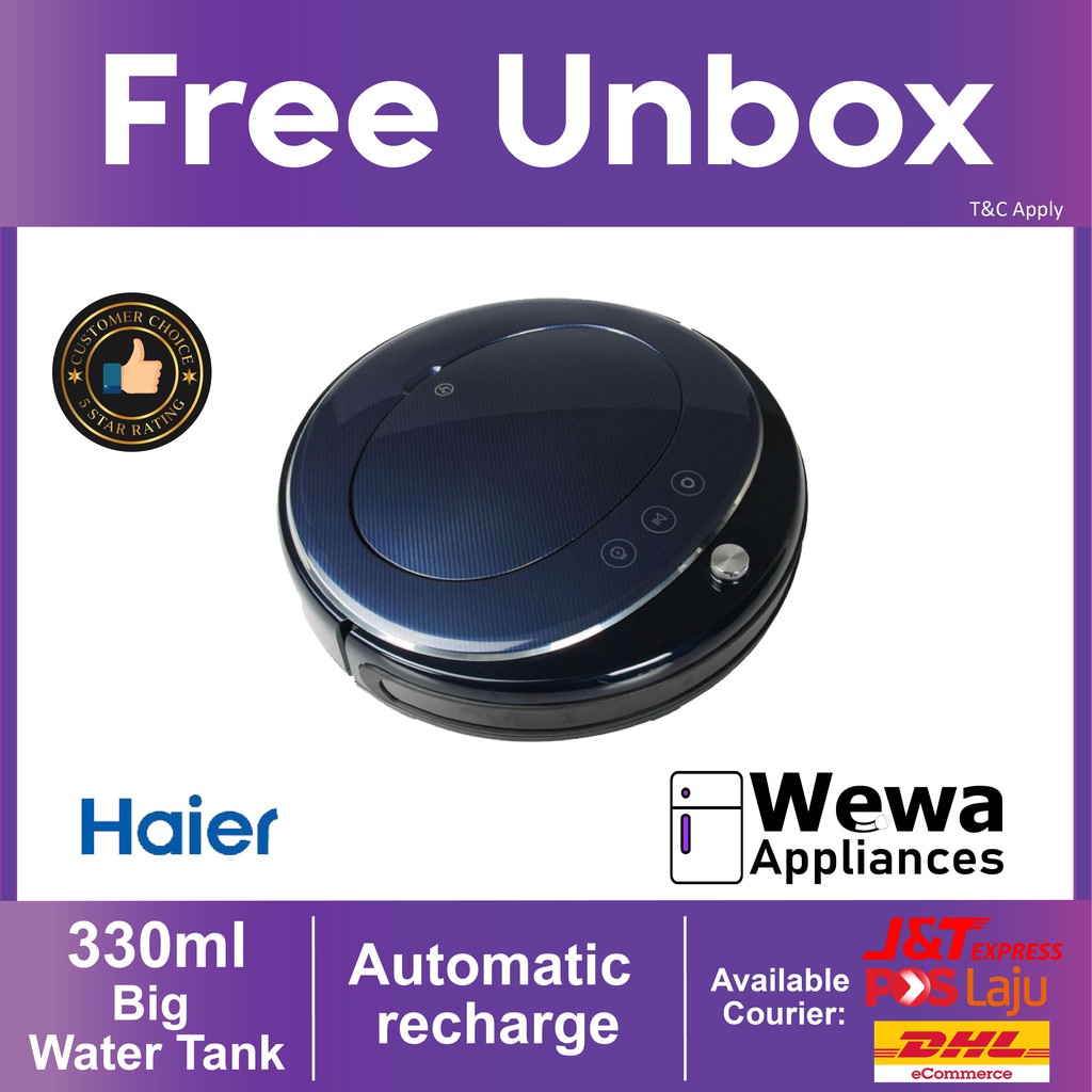 Haier Robot Vacuum Cleaner (HARVT360) 1 Year Warranty Shopee Malaysia