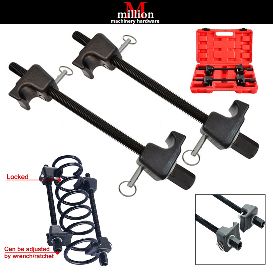 2pcs / 1 Pair Heavy Duty Macpherson Strut Coil Spring Compressor Clamp