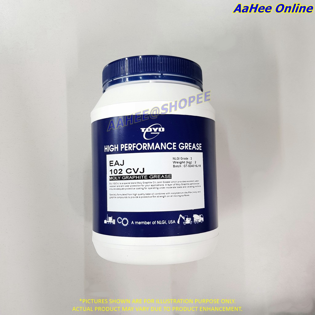 TOYO Drive Shaft Gris 2KG EAJ102 CV JOINT MOLY GRAPHITE GREASE