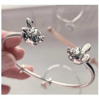 Mickey Minnie Open Bangle 597494 2 Shopee Malaysia