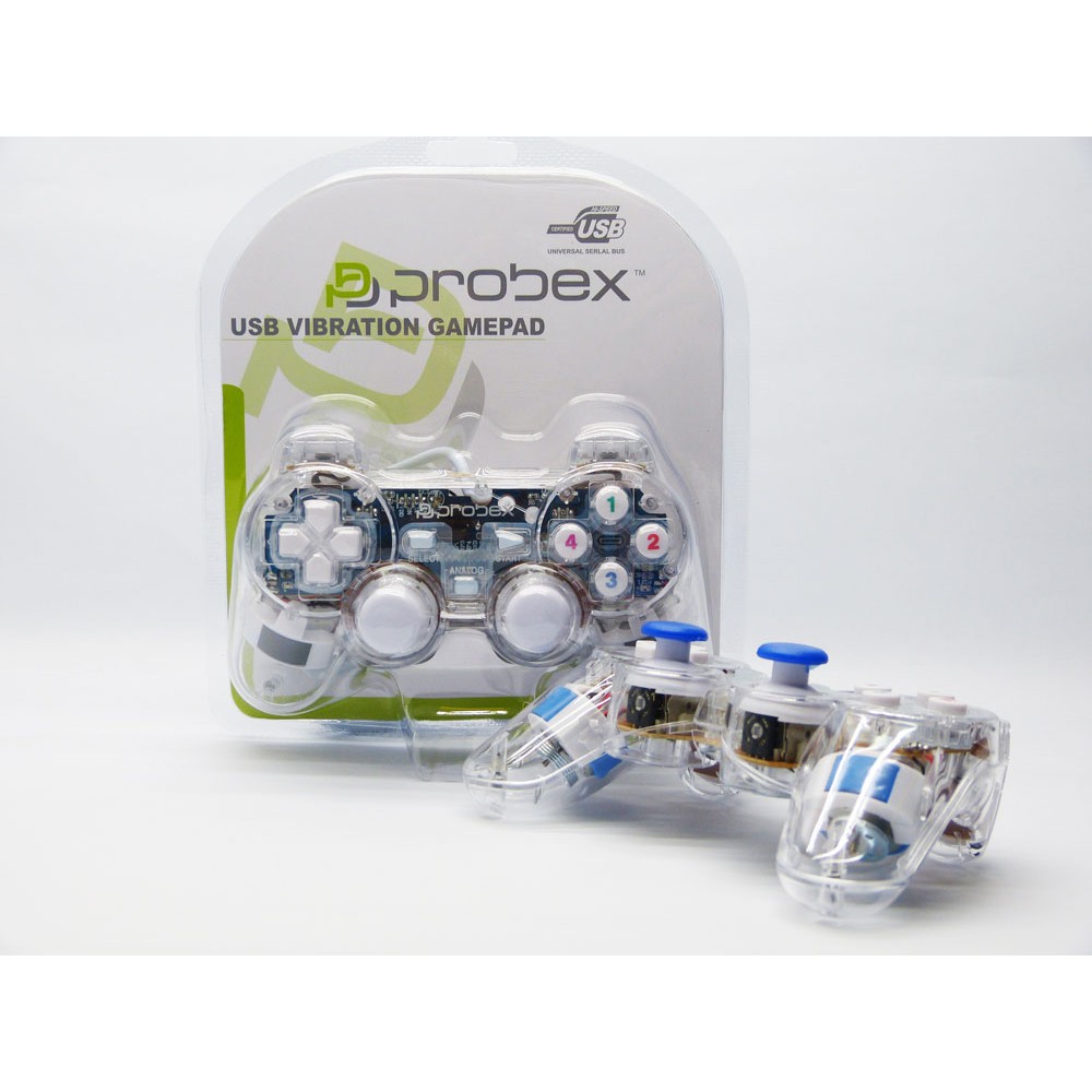 Probex Single USB Transparent Gamepad for PC/Laptop | Shopee Malaysia