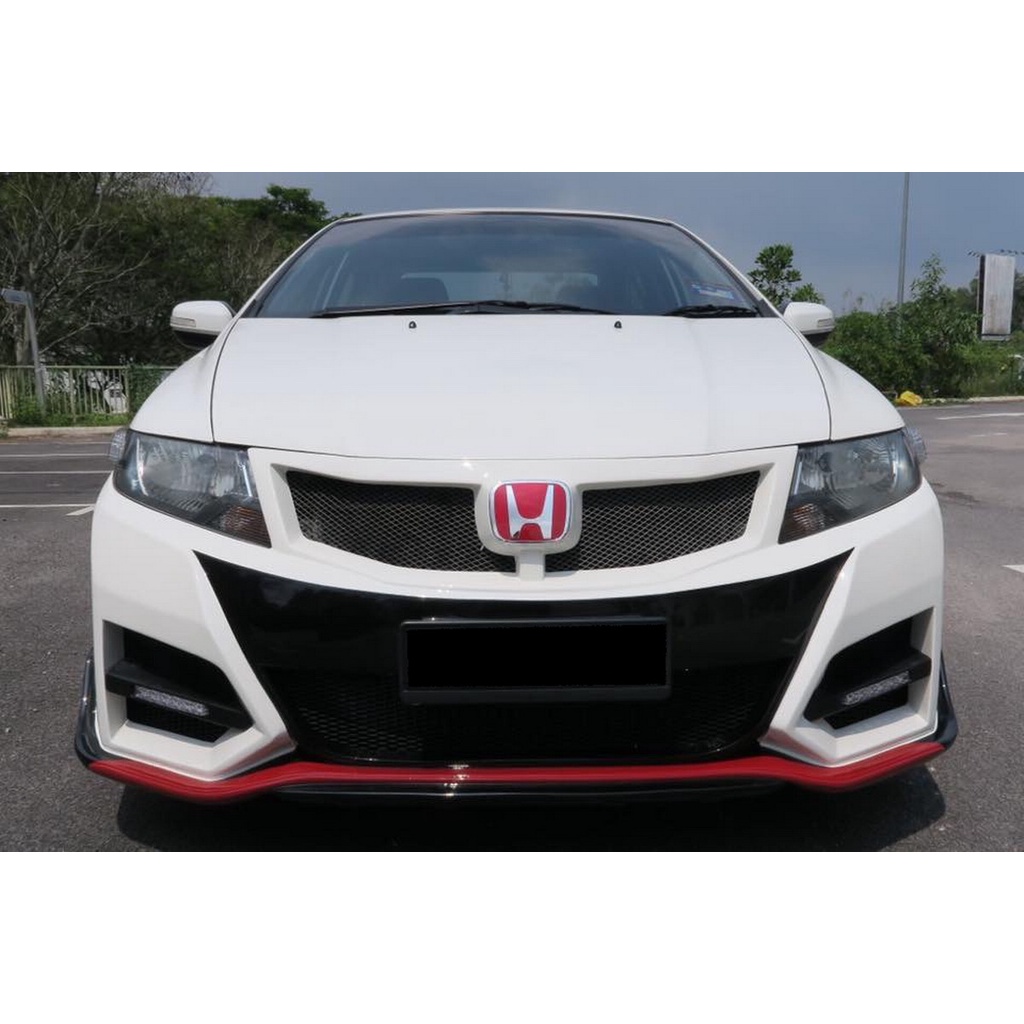 HONDA CITY 2009 - 2013 ( TYPE - R15 FK2 CONCEPT ) FRONT BUMPER + LED ...