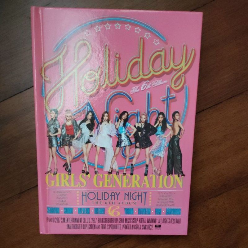 SNSD Girls’ Generation Holiday Night hot Album Set