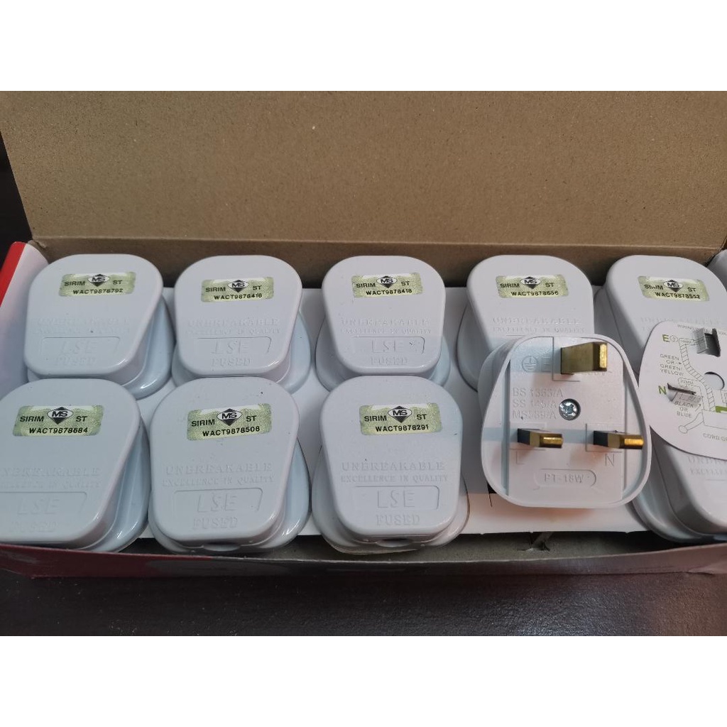 [SIRIM] 13A 3 Pin Plug Top Socket Plugtop Suis | Shopee Malaysia