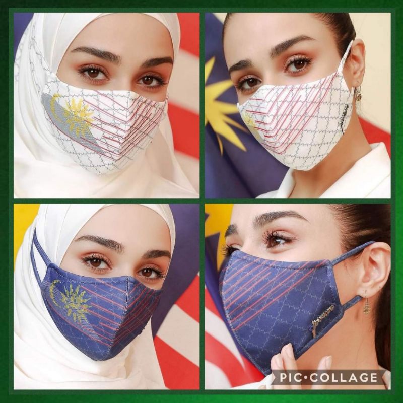 NEW RELEASED (💯 AUTHENTIC)JOVIAN Jalur Gemilang Mask Fabric (EARLOOP