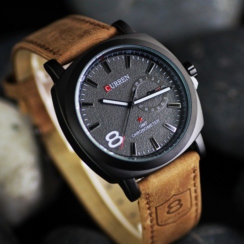 Curren gmt chronometer watch price hot sale