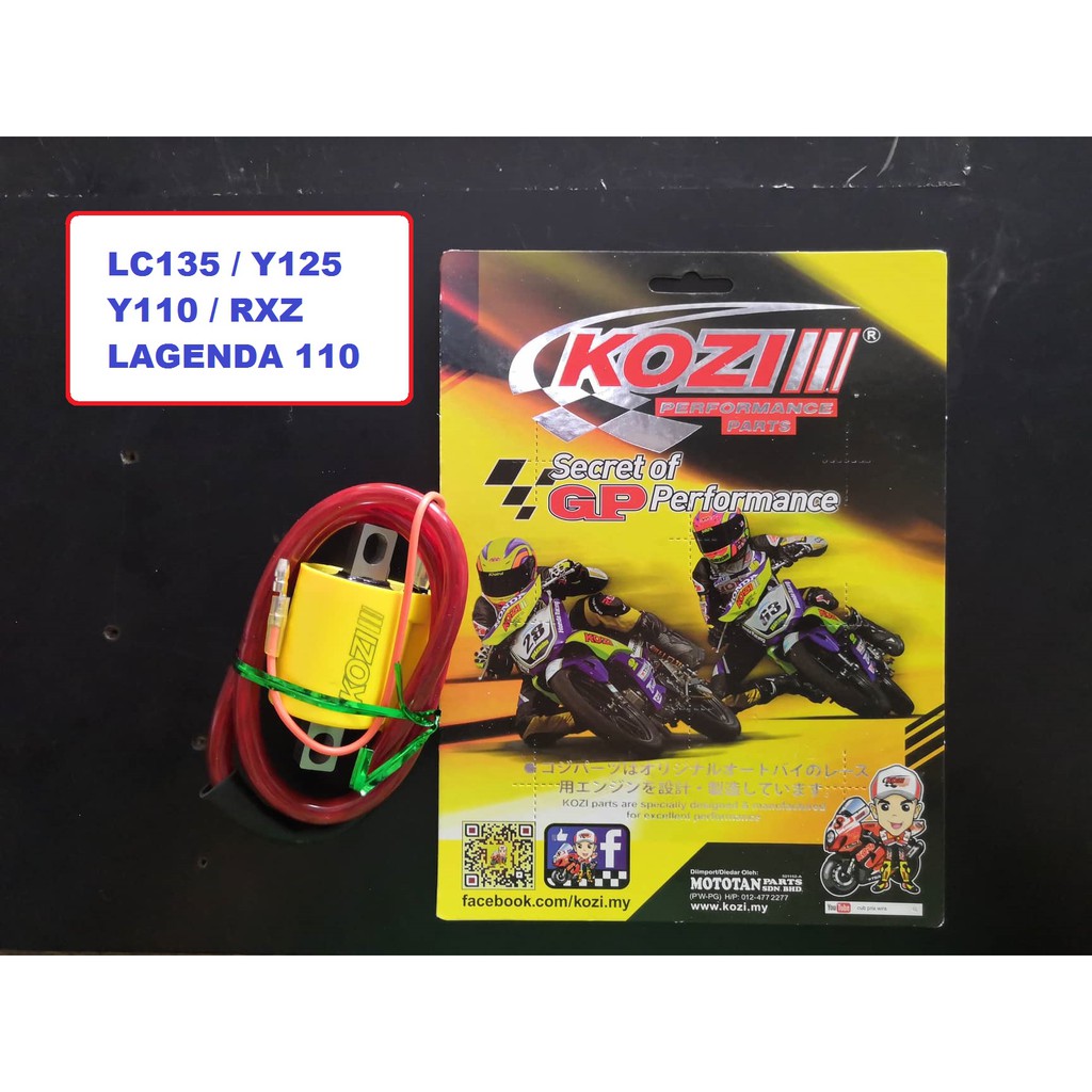 Ori KOZI YAMAHA RACING PLUG COIL API for LC135 SRL LAGENDA 110 Y125