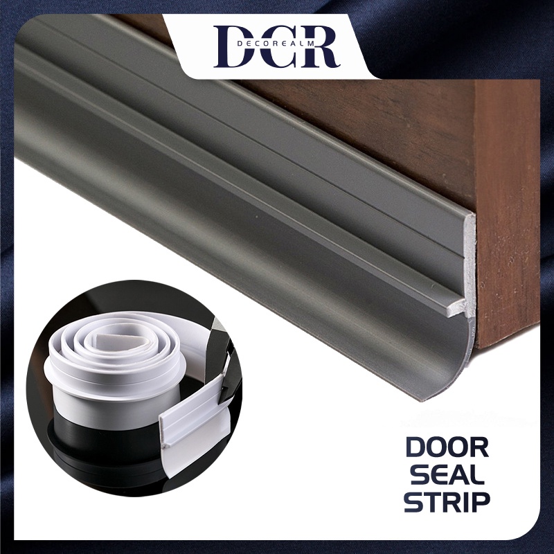DCR PVC Multi-Function Dust-Stop Door Seal Brush Door Bottom Sweeping ...