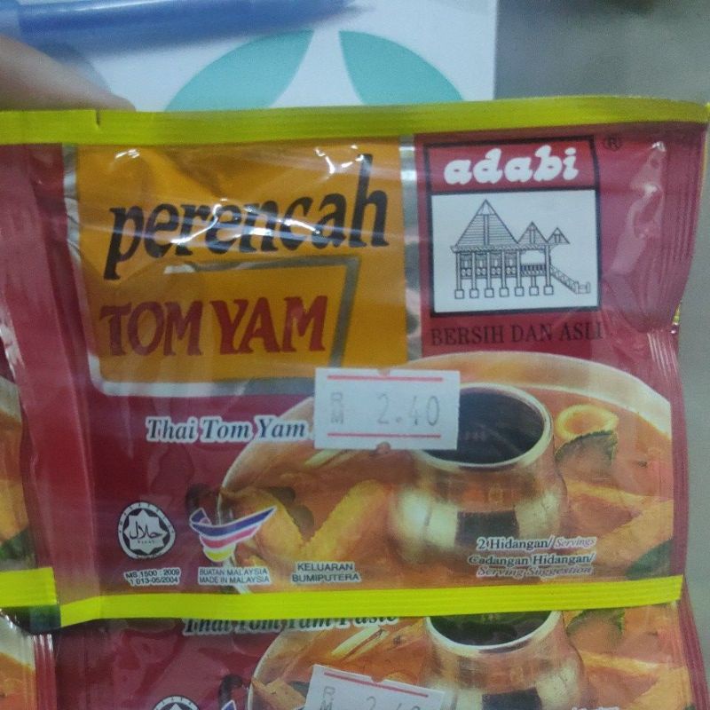 perencah tomyam adabi 40g (runcit & borong) | Shopee Malaysia