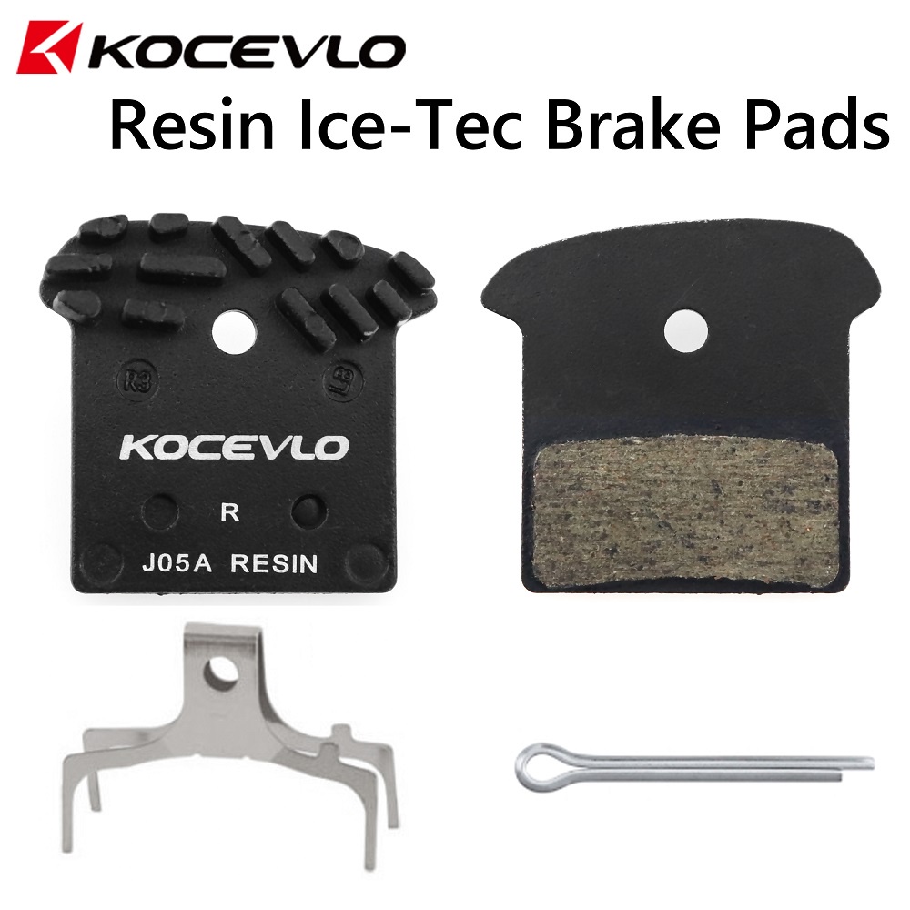KOCEVLO J05A Resin ICE-TEC Brake Pad with cooling fins for SHIMANO MTB XTR,  XT, SLX J03A J02A