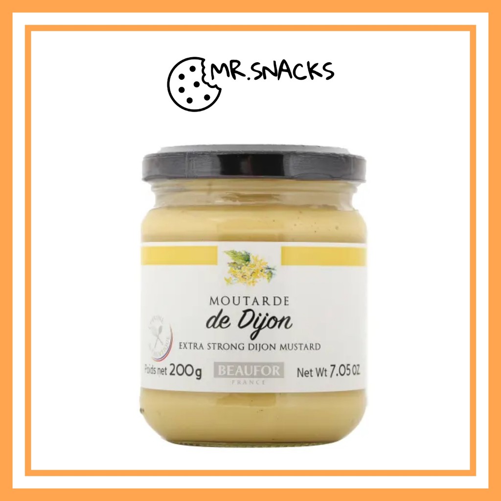 Beaufor Extra Strong Dijon Mustard 200g [FRANCE] Shopee Malaysia