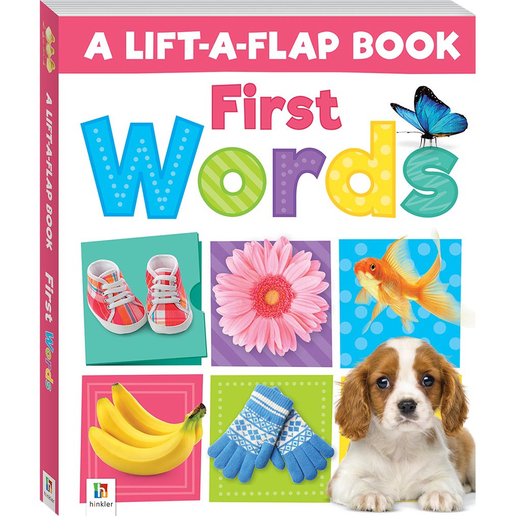 Baby Board Book: Lift a Flap First Words | Shopee Malaysia