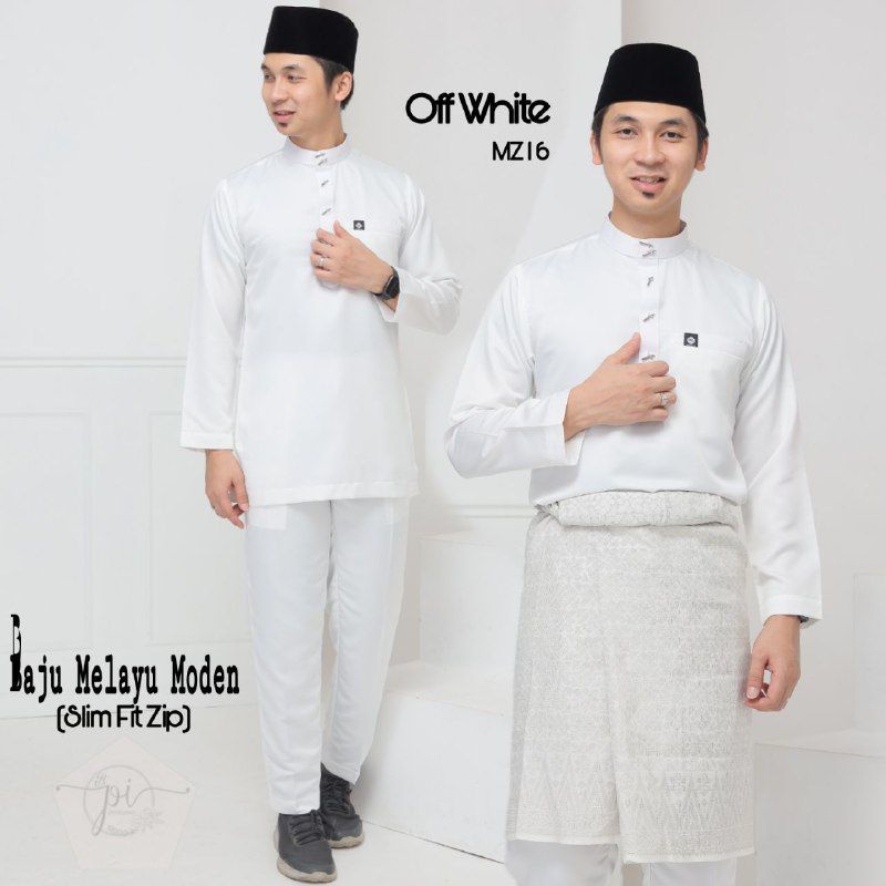 BAJU MELAYU LELAKI SLIM FIT ZIP,BAJU MELAYU XDA PESAK,BAJU NIKAH, OFF ...