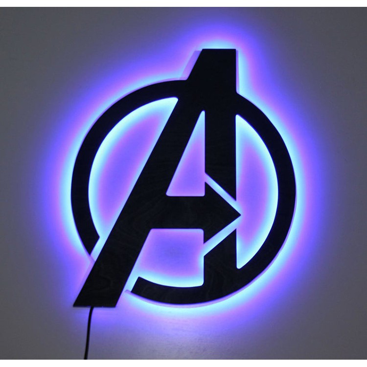 Avengers Avengers creative LED night lamp wall lamp home decoration ...