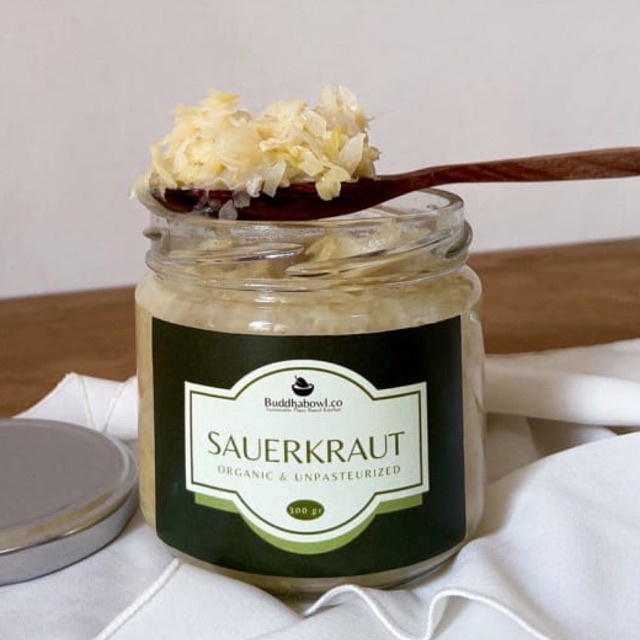 Sauerkraut 300gram BUDDHA BOWL Cabbage Fermented Vegan Probiotic